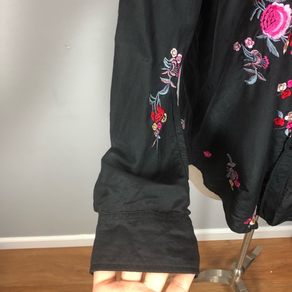 Zara Woman floral embroidered tunic XS - Picture 2 of 12